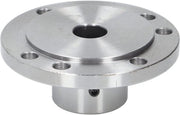 Faceplato in Acciaio per Tornio con Morsetto ad Alto Manganese 100mm per Pezzi di Tornio - K11 100, K12 100, K72 100 (25mm/0.98in)