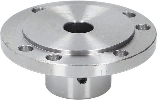 Faceplato in Acciaio per Tornio con Morsetto ad Alto Manganese 100mm per Pezzi di Tornio - K11 100, K12 100, K72 100 (25mm/0.98in)