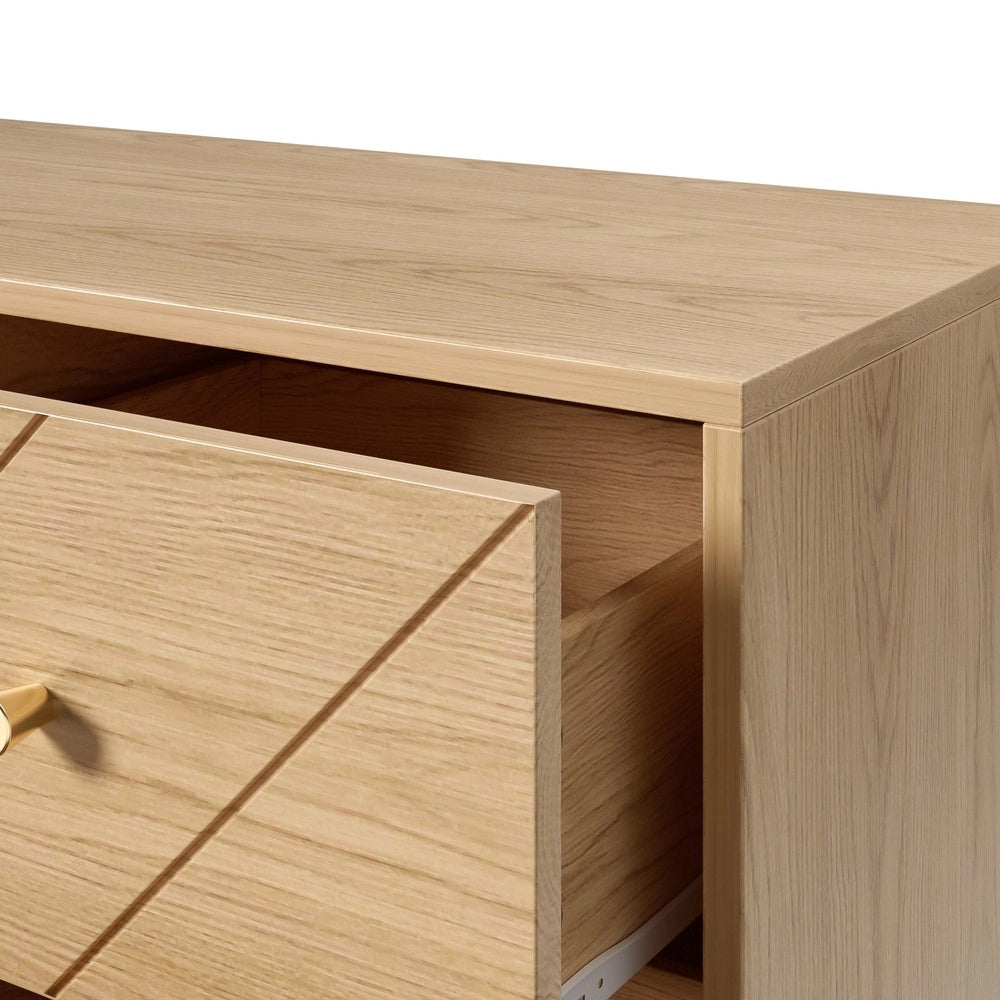 Cassettiera 9 Cassetti con Gambe in Metallo ¨C MINIMAL ¨C MDF, Soggiorno, Camera, Ingresso