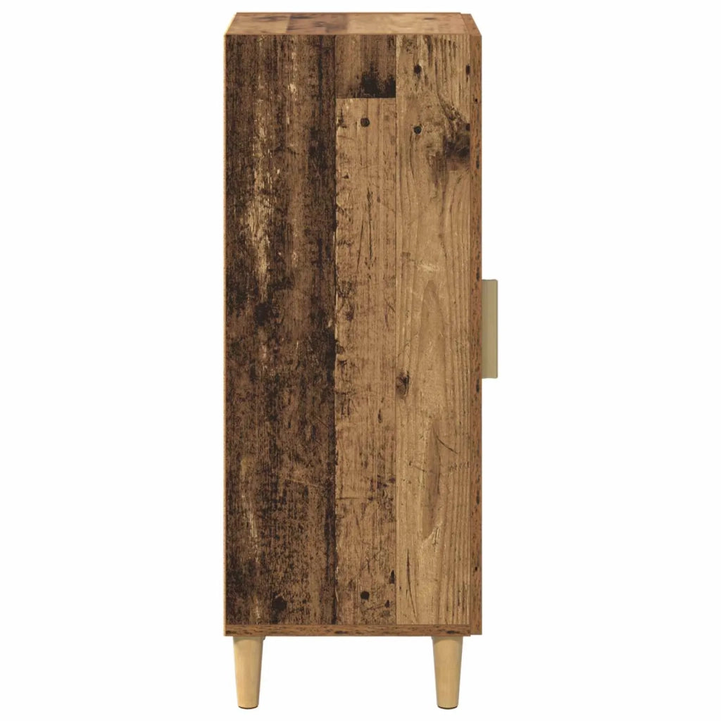 Credenza | Madia | Buffet da pranzo | Armadio da pranzo Legno vecchio 34.5 x 32.5 x 90 cm Legno multistrato