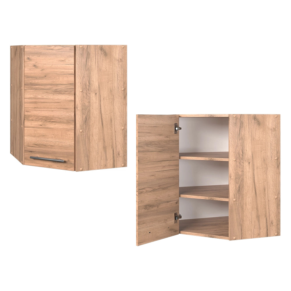 Vicco Mobile angolare da cucina Quercia dorata 57 cm