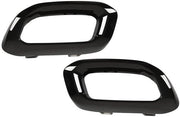 Sostituzione Valvola di Scarico Universale - Valvola di Scarico Adattabile - Fissata - Materiale ABS/PC Resistente - Nero Lucido