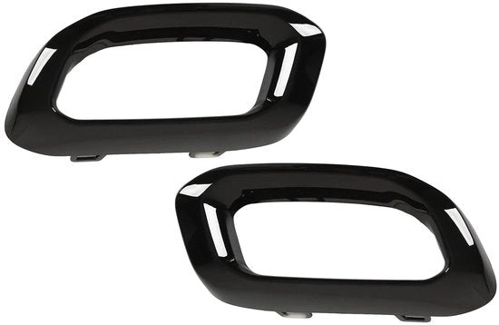 Sostituzione Valvola di Scarico Universale - Valvola di Scarico Adattabile - Fissata - Materiale ABS/PC Resistente - Nero Lucido