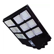 Trade Shop - Lampione Stradale Lampada A Led Da 600w Con Pannello Solare Telecomando Ip65 Uso Esterno -