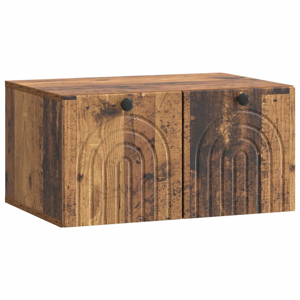 Mobile Porta TV da Muro Legno antico 59,5 x 41 x 30 cm 898173
