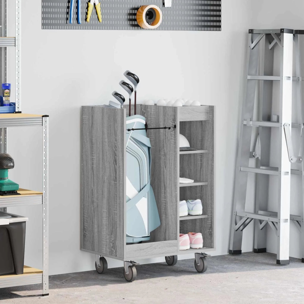 Armadio per Golf con ruota Grigio Sonoma 65 x 45 x 98 cm CFW6987728
