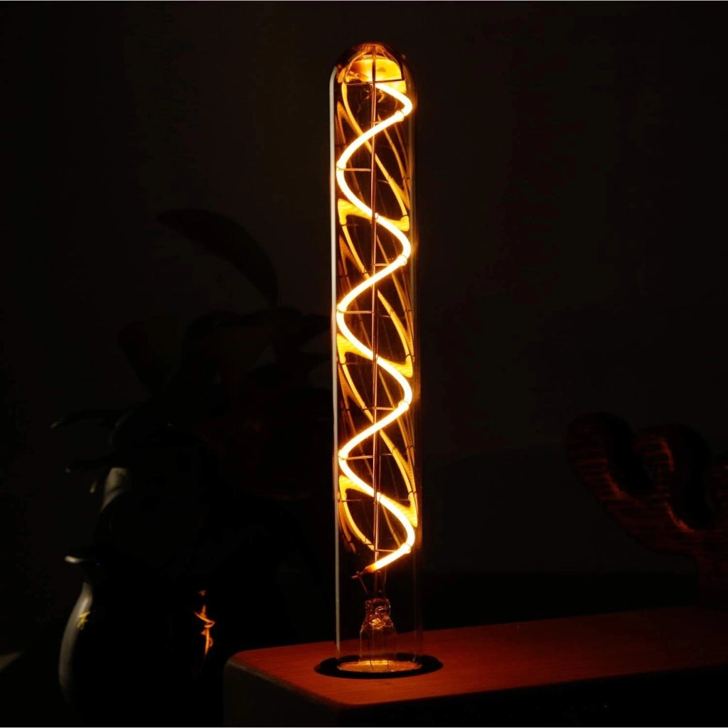 ZMH Lampadina LED tubolare vintage E27 4W Bianco caldo