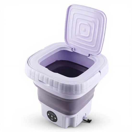 Lavatrice Opvouabile - Lavatrice Mini - Pulizia Automatica - Capacità 11 Litri - Adatta per Camere da Letto - Progettata per Risparmiare Spazio - Lavatrice Mini