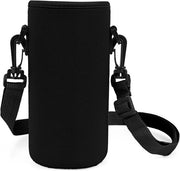Portatile per acqua con cinghia per bottiglia da 32oz - Compatibile con bottiglia da acqua con bocca ampia - Tasca portatile con cinturino per spalla.