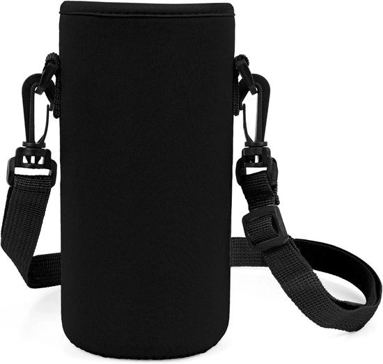 Portatile per acqua con cinghia per bottiglia da 32oz - Compatibile con bottiglia da acqua con bocca ampia - Tasca portatile con cinturino per spalla.