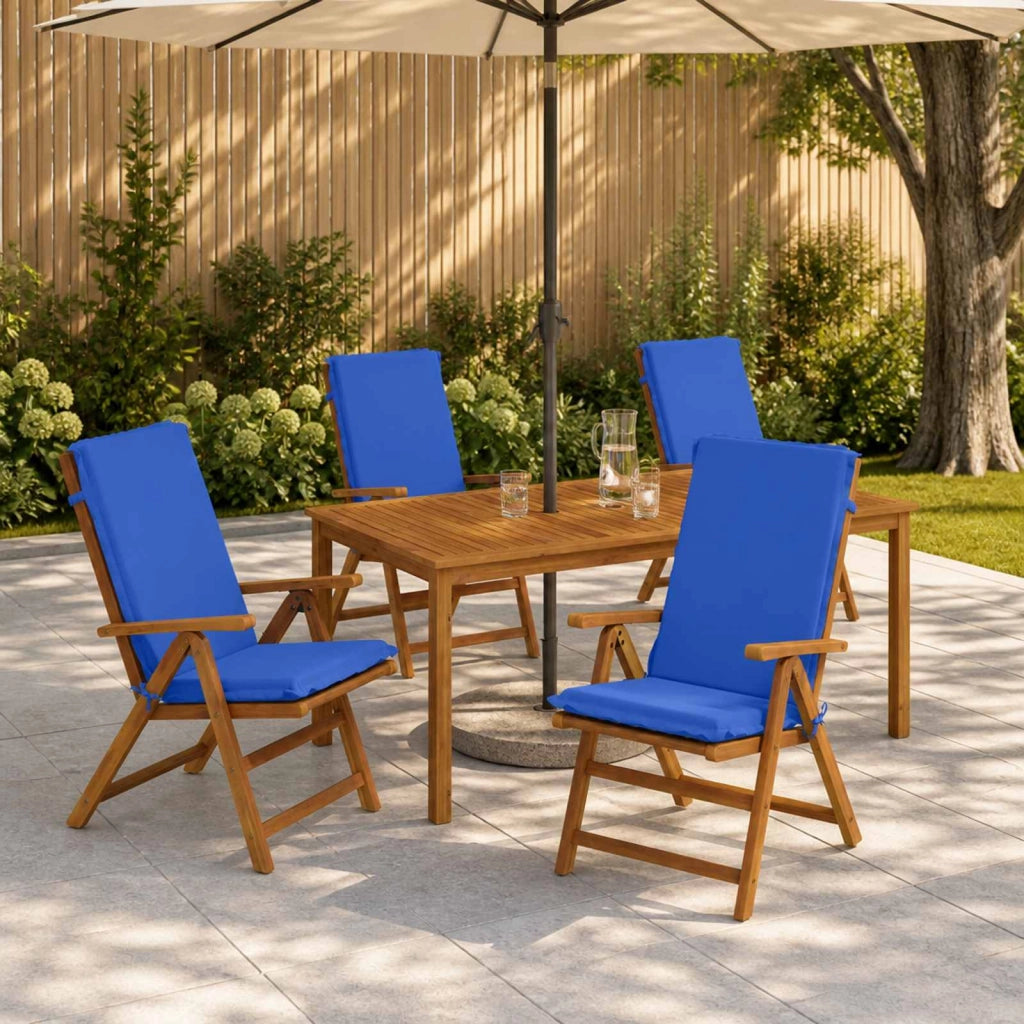 Cuscini Bhair Alto Schienale in 4 Pezzi GEMERT 4 pcs Blu Reale 945910