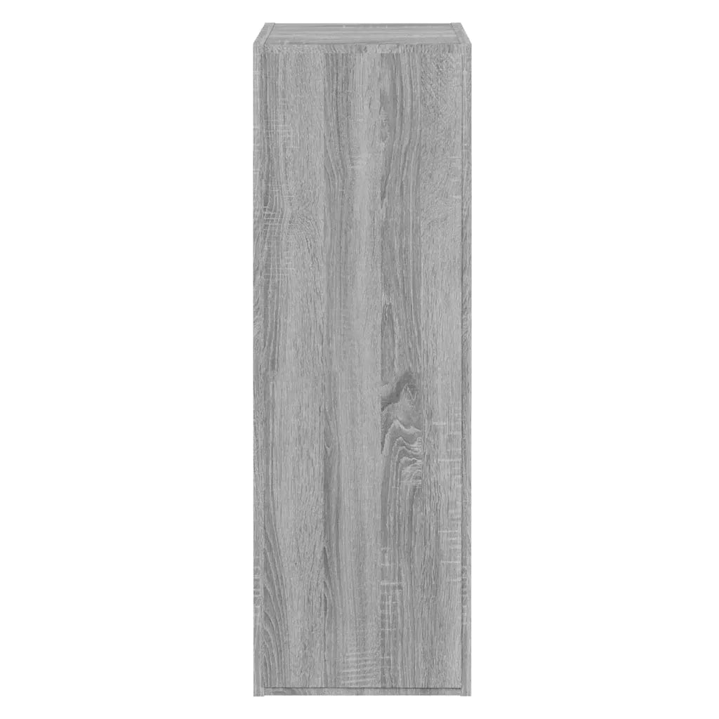 Mobile TV Grigio Sonoma 30,5x30x90 cm in Legno Multistrato 815749