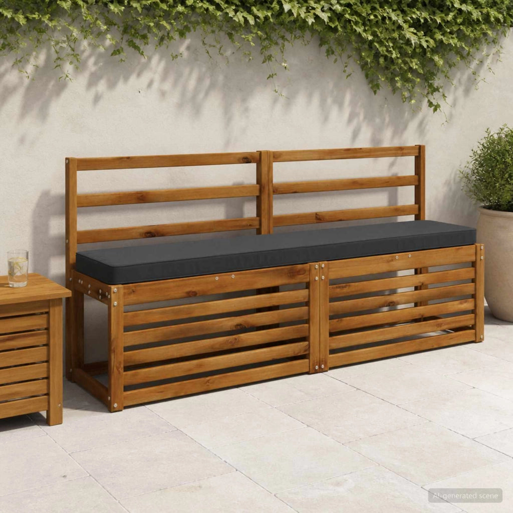 Cuscini per Panchina a 2 Pezzi VUGHT 2 pcs 100% Poliestere 950787