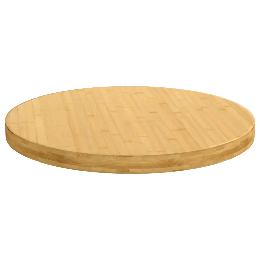 Piano del Tavolo Ã˜80x4 cm in BambÃ¹cod mxl 79610