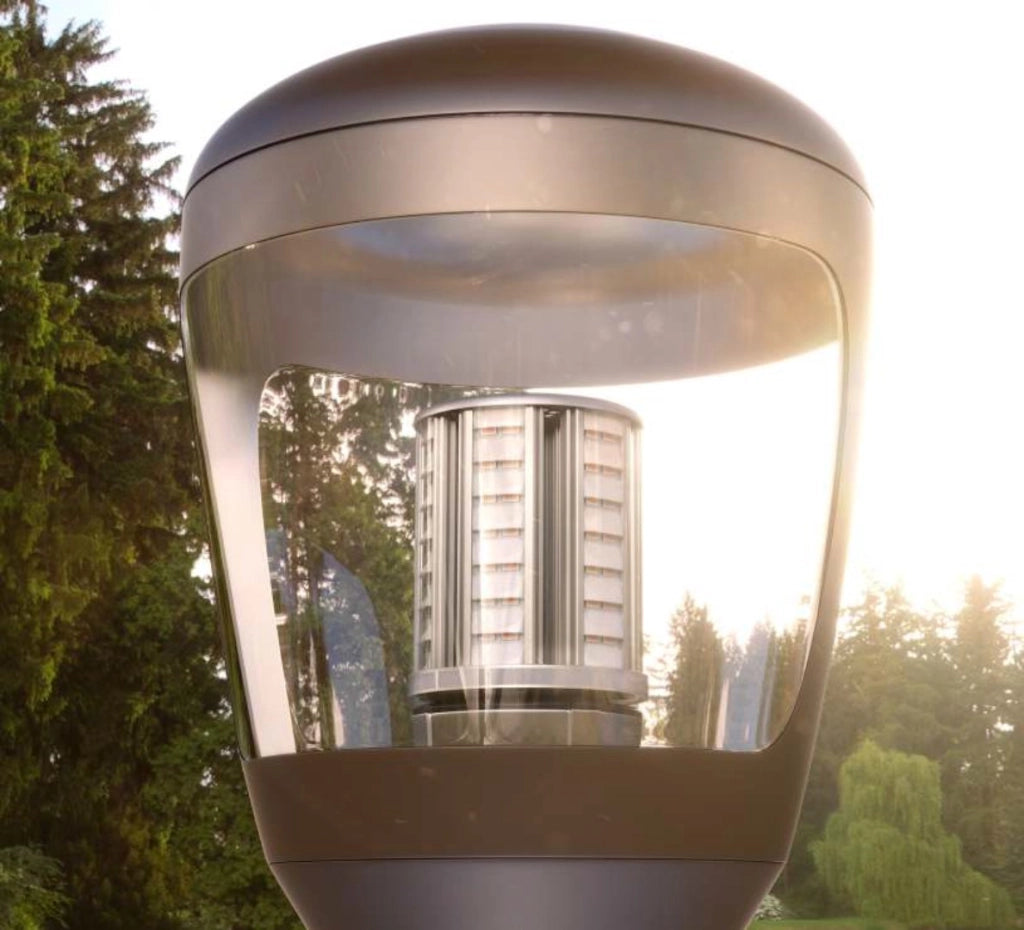 Proiettore LED OBO 19W E27 Retrofit 170º 2200K 4000lm IP64 per Esterni, Lampadina ad alta efficienza per illuminazione professionale - Beneito & Faure