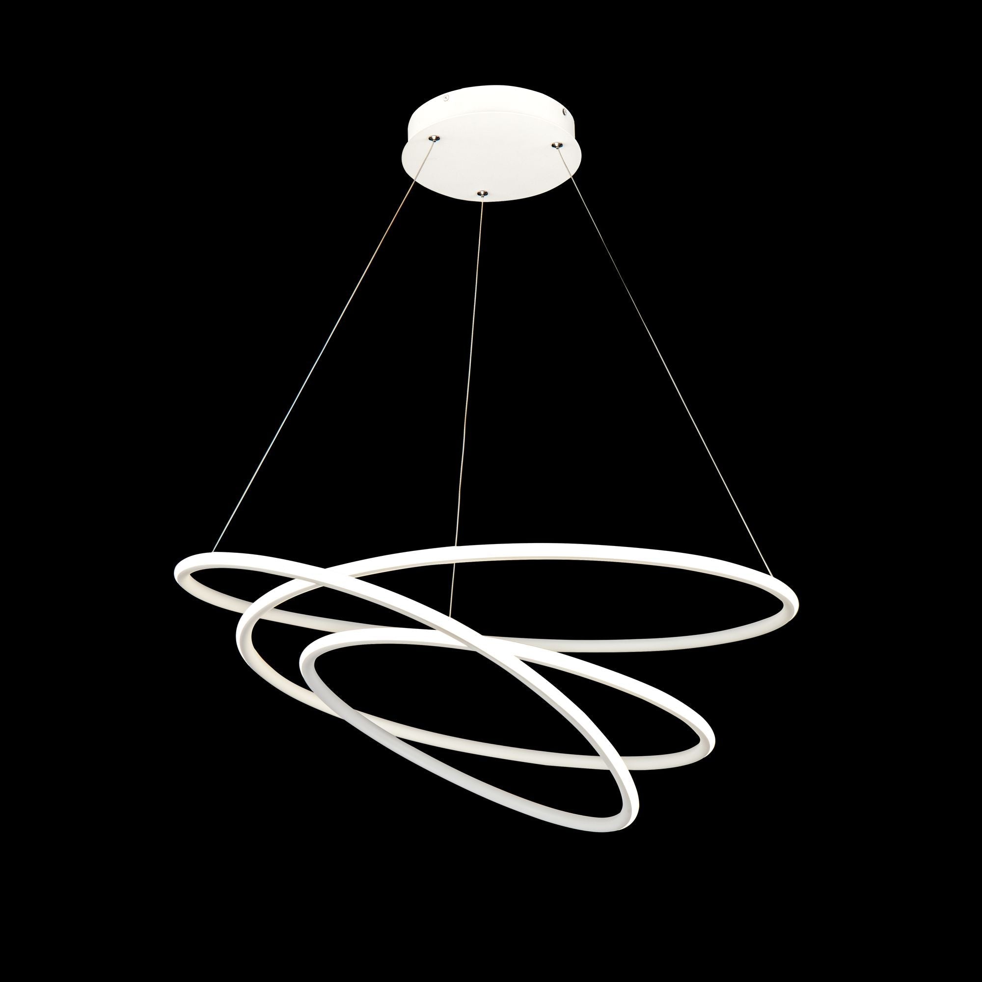 Lampada pendente Modern in Metallo Nola Bianco