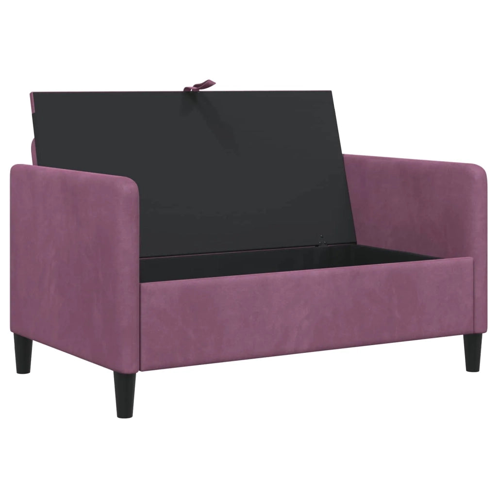 Divano con Storage Viola 122 x 78 x 87 cm Poliestere 42036918