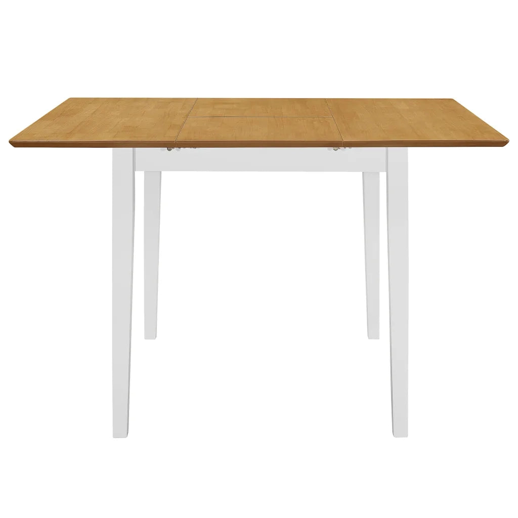 Set per Sala da Pranzo 5 pz in MDF Bianco 276409