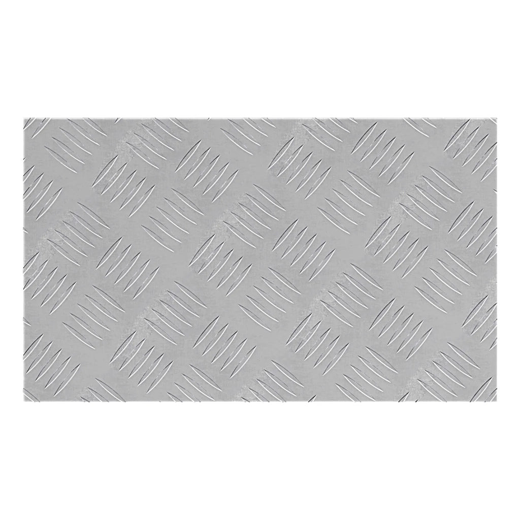 Gradini per Scale 2 pcs Argento 50 x 30 cm Alluminio