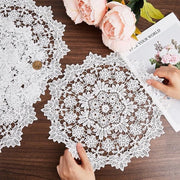 Set di 4 calzini in stoffa a ghiglietto - 35 cm - Decorazione di matrimonio - Centrotavola - Cucina - Piatto per vasi.