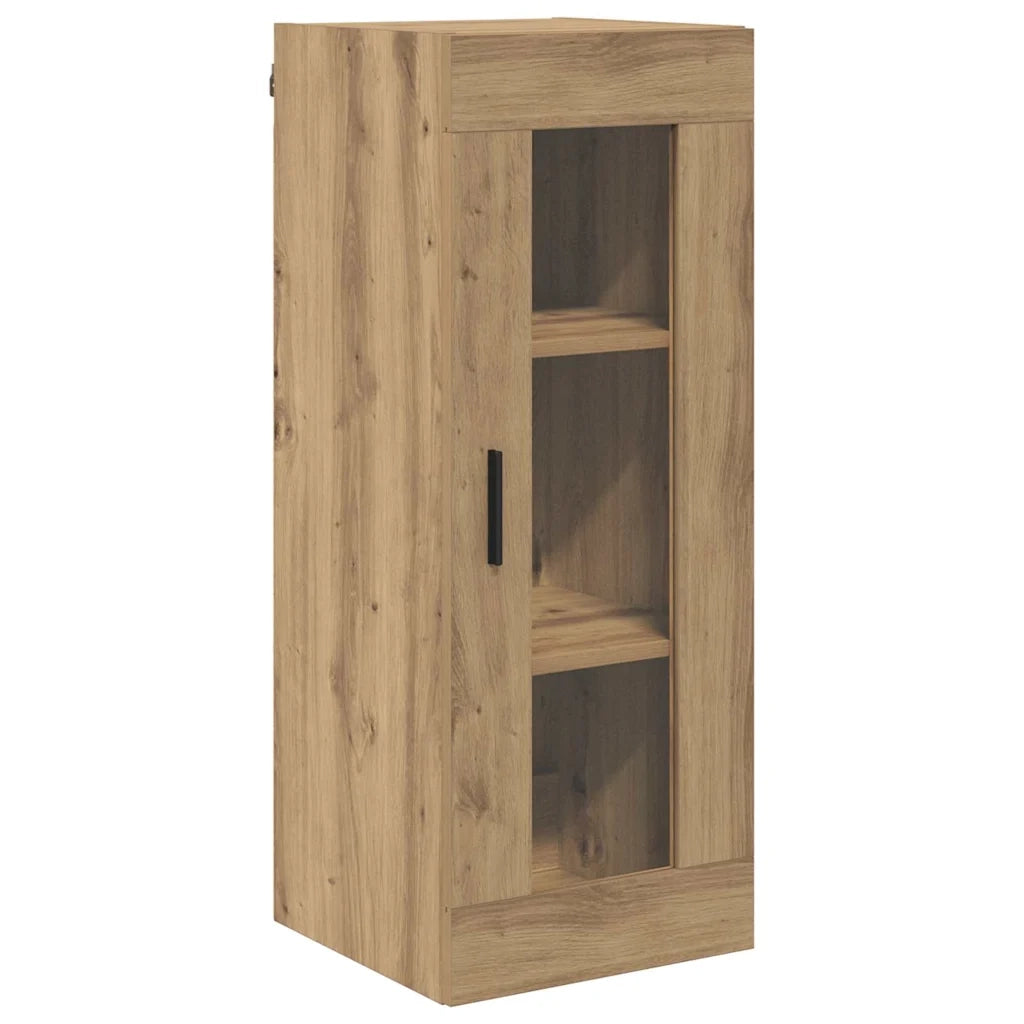 Credenza con cassetto Rovere artigianale 34,5 x 34 x 180 cm