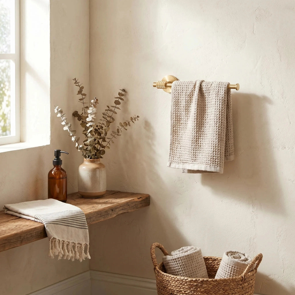 Portasciugamano Da Bagno 29106 Rivo Brush Gold
