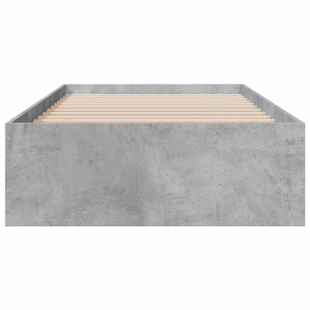 Telaio del letto con storage Grigio Cemento 80 x 200 cm 3429530