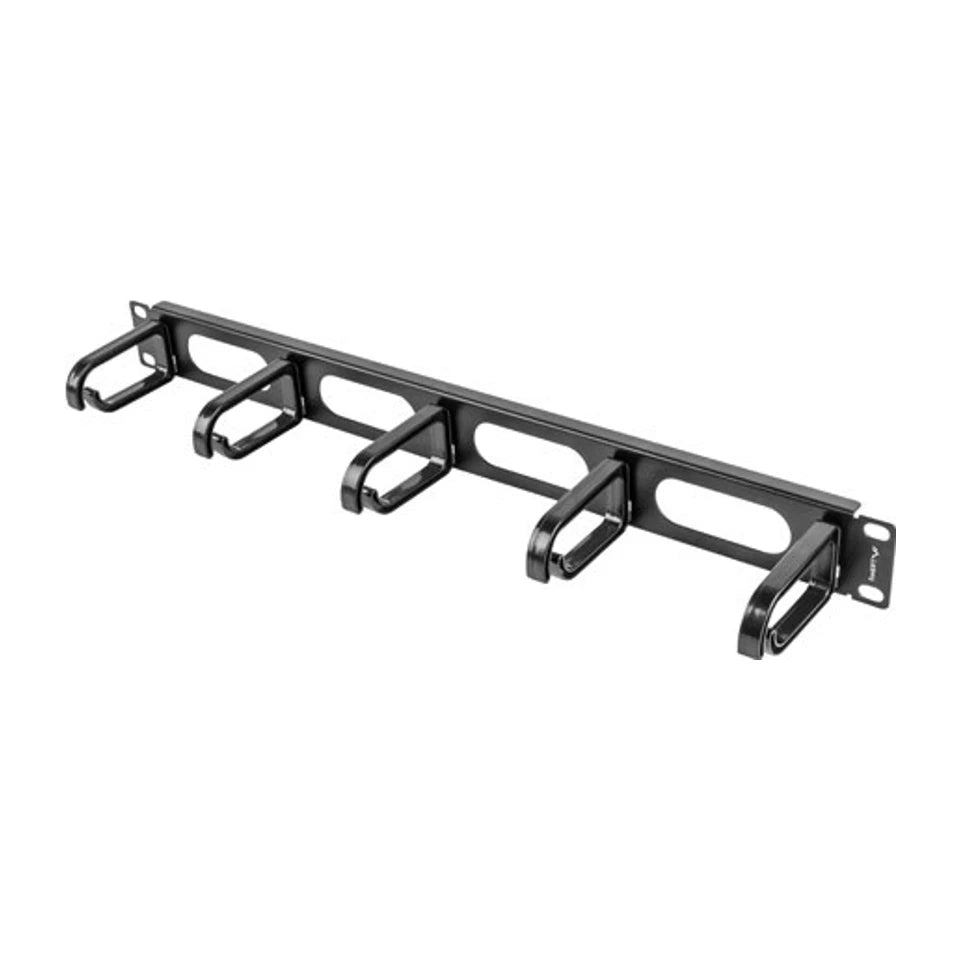 ORGANIZZATORE DI CAVI LANBERG 19" (1U, TIPO B, NERO) AK-1205-B