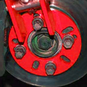 Rullo per bordatura e allargamento del parafango auto, girevole a 180°