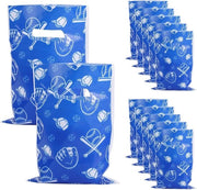 Honkbal Cadeauzakjes 50 pezzi con maniglia, Borse di plastica per regali di Honkbal, Tema sportivo con sacchetti di caramelle per festa di Honkbal - per bambini.