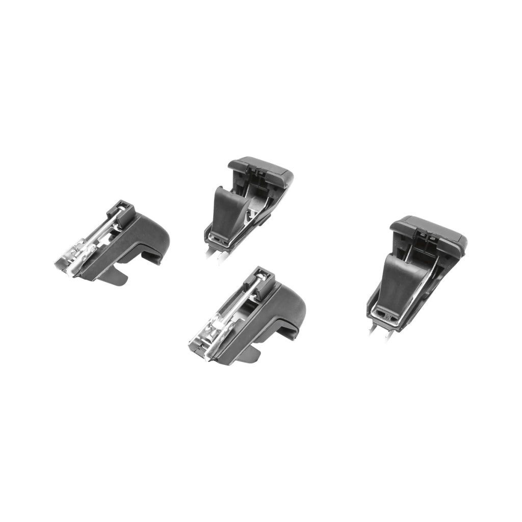 Set di 2 barre portatutto in alluminio con sistema antifurto 1200mm Breckner Germany