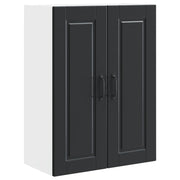 Pensile da cucina | Armadietto a muro PORTO Nero 60 x 31 x 80 cm Legno multistrato