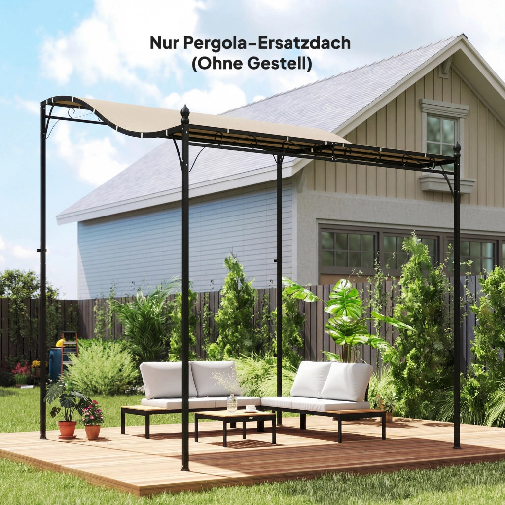 Tenda da sole per pergola ¨C zephmum ¨C crema 298x293 cm