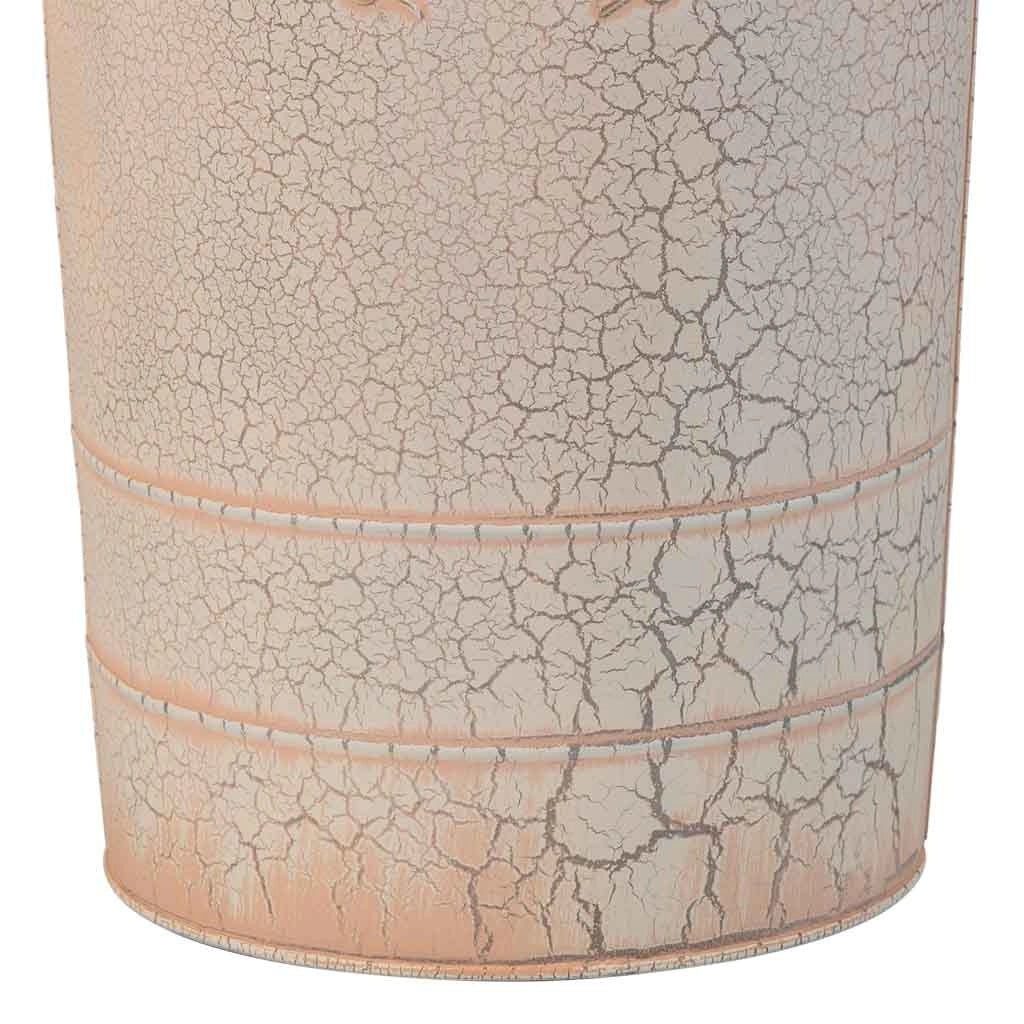 Portaombrelli tondo in metallo rosa d23,5x50h b:18