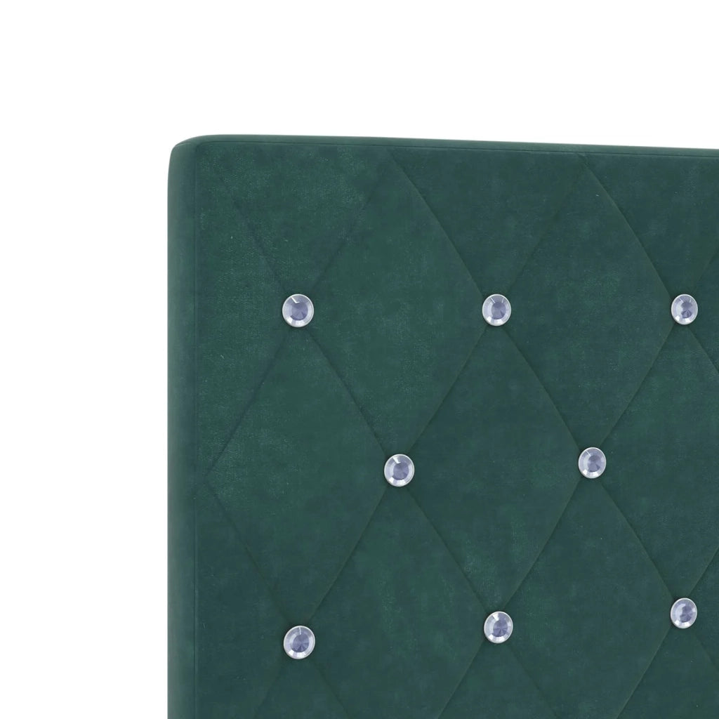 Letto con contenitore e materasso Verde Scuro 90 x 190 cm 3459600