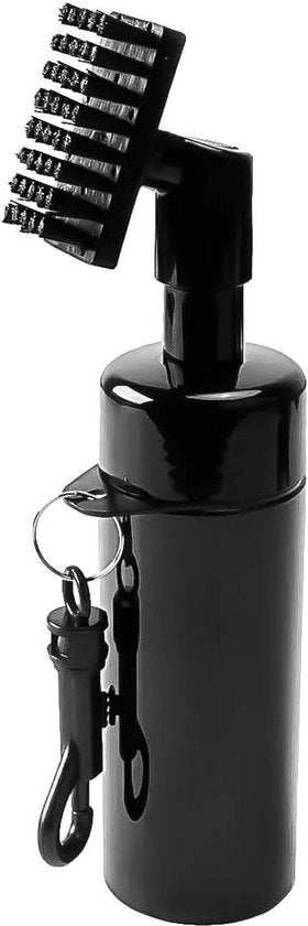 Pulitore di solchi per mazze da golf con getto d'acqua e uncino, pulitore naturale per mazze da golf, regalo per golfisti uomini