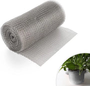 Rete di Acciaio Inox - 12,5 cm x 6 m - Recinzione Anti Lumache - Letto di Colture Elevato - Protezione Anti Lumache per Piante di Giardino