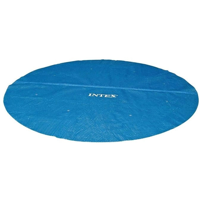Intex Telo di Copertura Solare per Piscina Easy Frame 457 cm Spessore 160 Micron Dimensioni di Produzione: Circa 448 cm 28013 Blu Personalizzabile