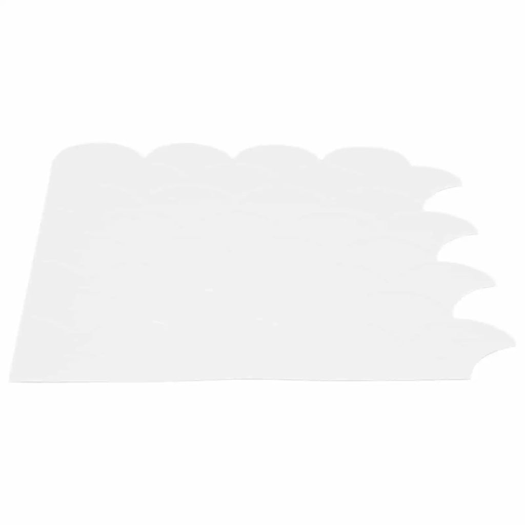 Piastrella a scaglie di pesce 20 pz Bianco 30 x 30 cm CFW5507728