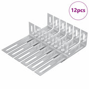 Supporto Anti Ribaltamento 12 pz Argento 74,5 x 15 x 32 mm CFW6780138
