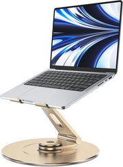 Standaard per Computer Portatile con Regolazione di Altezza, 300% di Stabilità, Qualità Militare, Struttura in Alluminio e Antisfregamento