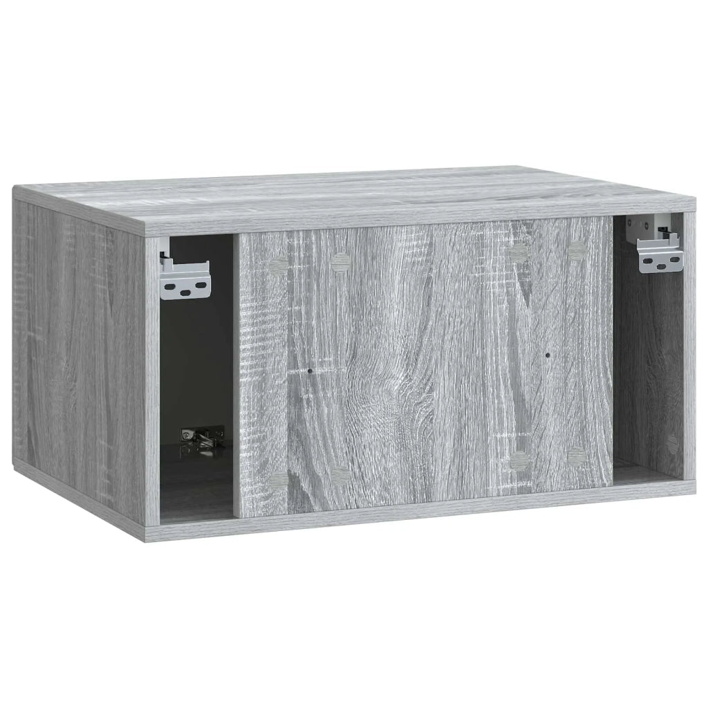 Mobile Porta TV da Muro Grigio Sonoma 59,5 x 41 x 30 cm