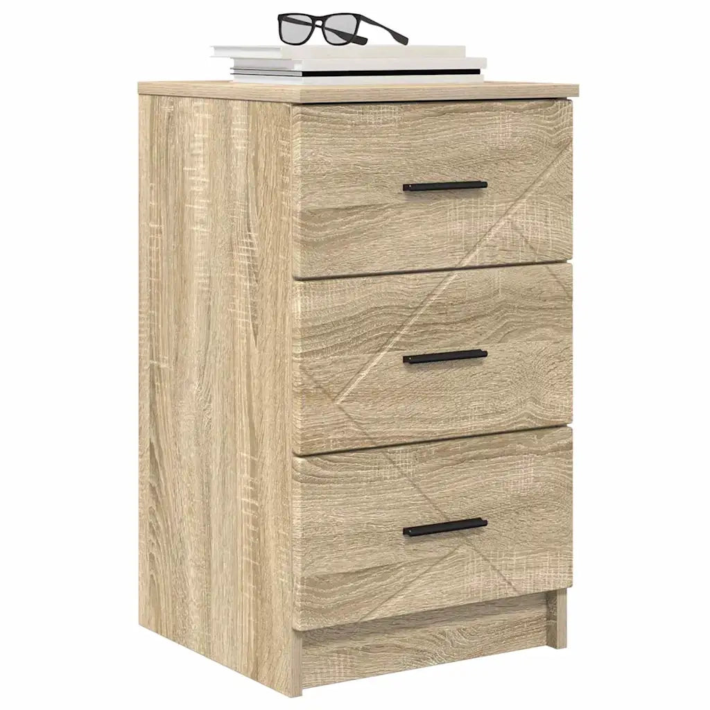 Armadio da Notte con cassetto rovere sonoma 38 x 38 x 66 cm