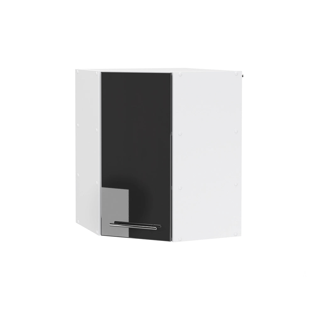 Vicco Mobile angolare da cucina Antracite lucido 57 cm