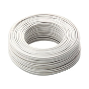 Cavo bianco da 1x1,5mm² - 10mt cordina unipolare fs17