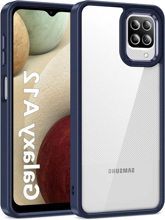 Custodia trasparente per Samsung Galaxy A12 / M12 [Antiscrificio] [Antimacchia] [Protezione da caduta] Resistenze agli urti
