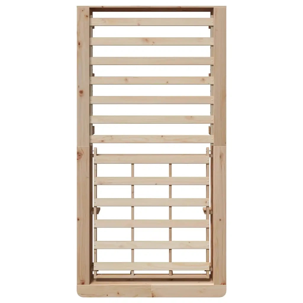 Struttura del letto Marrone 80 x 200 cm Pino massello 3385736