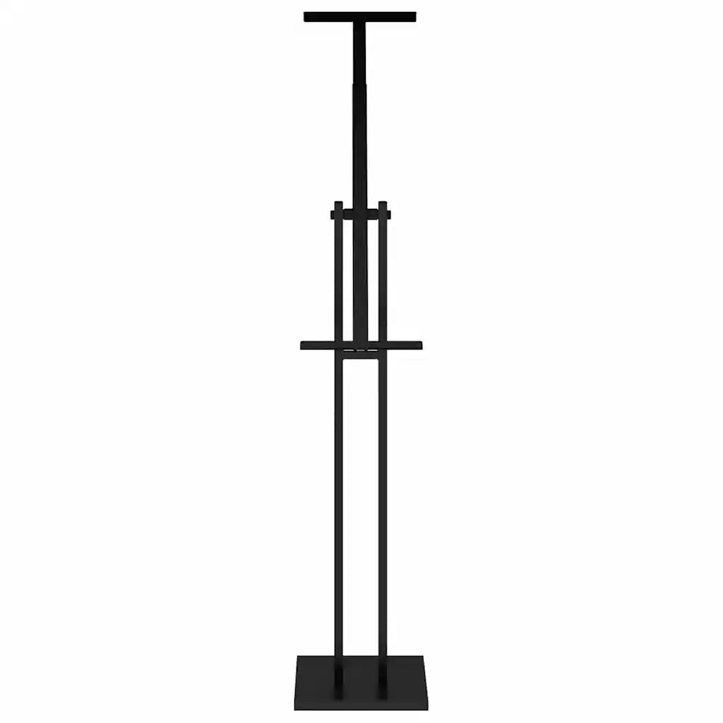 Espositori per Fiere Nero 26,5 x 26,5 x 150 cm Acciaio