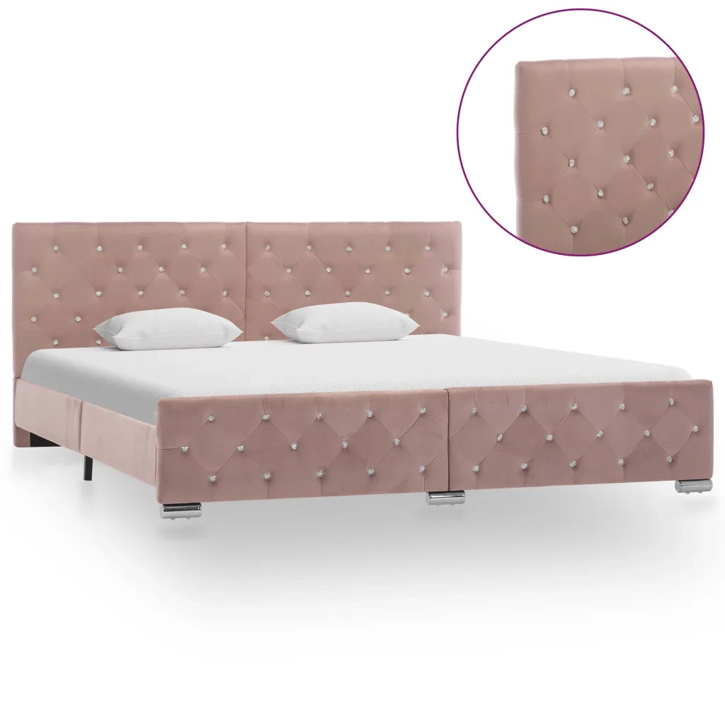Giroletto Rosa in Velluto 180x200 cm cod mxl 62136