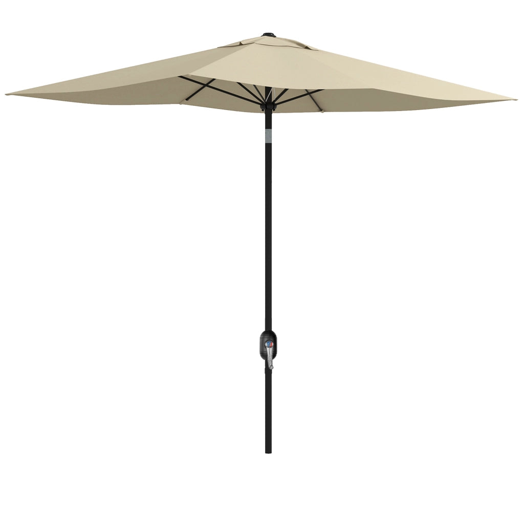 Parasole rettangolare inclinabile 2x3 m ¨C zephmum ¨C crema